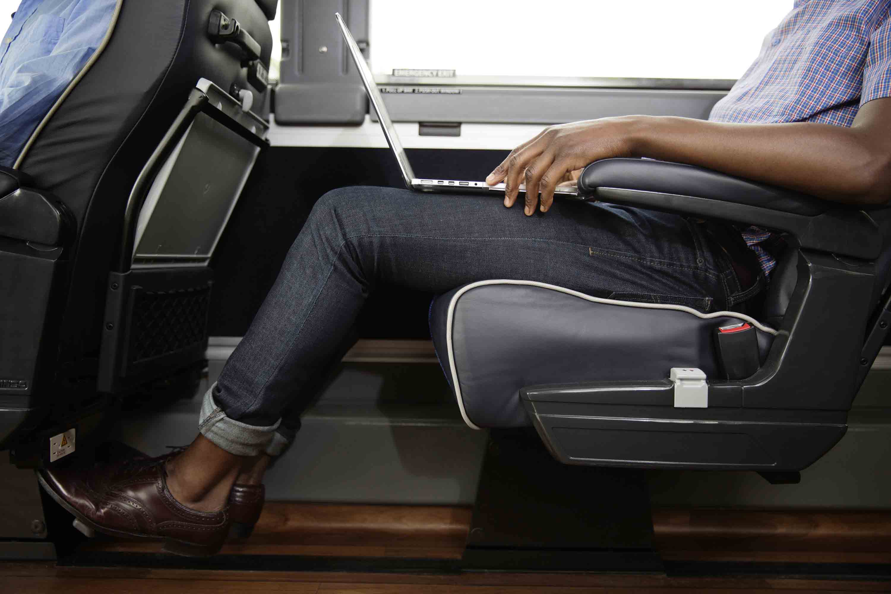 Leg Room and a laptop